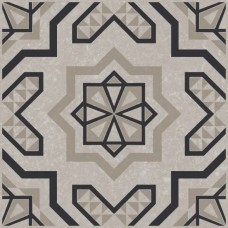 Декор матовая Касабланка KMD3STA047GN серый Светлый Матовый 20x20 8мм  Kerama Marazzi