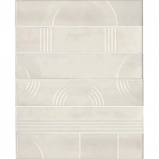 Панно глянцевая Мажорель KMP3STA001RN6X белый Глянцевый 36x29 10мм  Kerama Marazzi