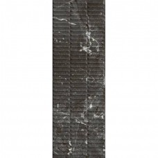 Керамическая плитка глянцевая Тубкаль KM3090B0170R черный Глянцевый Структура Обрезной 90x30 10.5мм  Kerama Marazzi