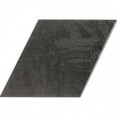 Керамическая плитка глянцевая Snap A034382 Rombo Graphite 26x15 8мм  черный Ape Ceramica