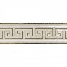 Бордюр матовая Travertino A036730 Cenefa Sabba Matt Gold 25x8 9мм  бежевый Ape Ceramica