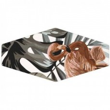 Керамическая плитка глянцевая Harlequin A035898 Curazao White Mix 20x10 8.8мм  белый Ape Ceramica