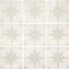 Керамическая плитка глянцевая Fado A037553 Carmo White 13x13 8.5мм белый Ape Ceramica Керамическая плитка глянцевая Fado A037553 Carmo White 13x13 8.5мм белый Ape Ceramica