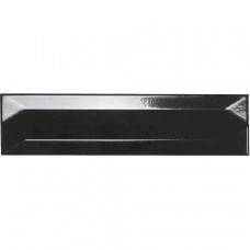 Керамическая плитка глянцевая Reality A036324 Refraction Night 30x8 12.3мм  черный Ape Ceramica