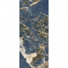 Керамогранит глянцевая Icaro A039588 Blue Marble Pol Rect 280x120 6мм  голубой Ape Ceramica