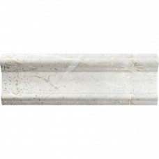 Бордюр матовая Augustus A040274 Cenefa Pearl 30x10 19.3мм  белый Ape Ceramica