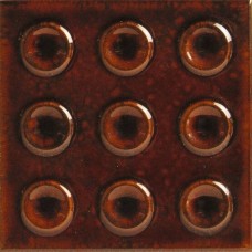 Керамическая плитка глянцевая Genuine A041655 Acrux Garnet 10x10 9.1мм  коричневый Ape Ceramica