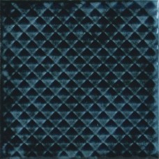 Керамическая плитка полированная Genuine A041649 Mimosa Zafire 10x10 8.2мм  синий Ape Ceramica