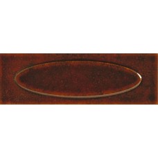 Керамическая плитка глянцевая Genuine A041670 Capella Garnet 20x7 9.5мм  бордовый Ape Ceramica