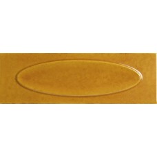 Керамическая плитка глянцевая Genuine A041667 Capella Amber 20x7 9.5мм  желтый Ape Ceramica