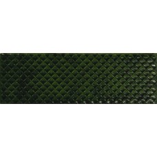 Керамическая плитка глянцевая Genuine A041663 Mimosa Emerald 20x7 8.2мм  зеленый Ape Ceramica