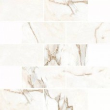 Мозаика матовая Marble Trend K-1001/MR/m13 Calacatta 31x31 10мм  белый Kerranova