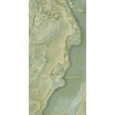 Керамогранит лаппатированная Onice Iride 173062 Giada Lapp Rett 120x60 8.8мм  зеленый La Fabbrica Ceramiche