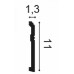 Плинтус напольный SX105F 200x1x11см
