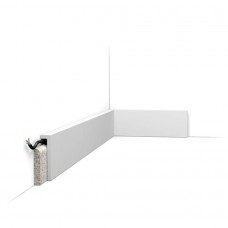 Плинтус напольный SX171 КВАДРАТ/SQUARE 200x2x10см