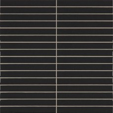 Керамическая плитка глянцевая Kromo Pencil Black 35x35 10мм  черный La Platera