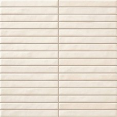 Керамическая плитка глянцевая Kromo Pencil Bone 35x35 10мм  бежевый La Platera