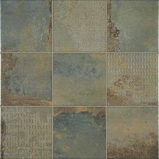 Керамогранит матовая Cora Kube Oceano-D 45x45 9мм  зеленый La Platera