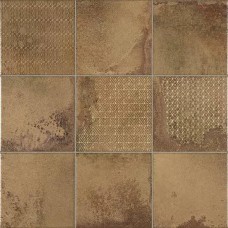 Керамогранит матовая Cora Kube Cobre-D 45x45 9мм  коричневый La Platera