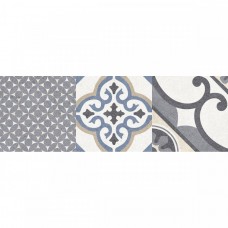 Керамическая плитка матовая Рок 60090 Узор 60x20 9мм  белый Laparet