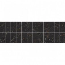 Декор глянцевая Роял MM60074 черный Мозаичный 60x20 9мм  Laparet