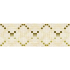 Декор глянцевая Петра 17-03-11-616 Паттерн бежевый 60x20 9мм  Laparet