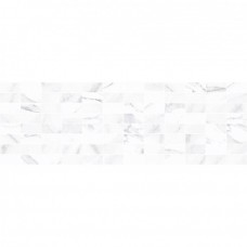 Декор глянцевая Лорд MM60126 Мозаичный белый 60x20 9мм  Laparet