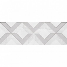 Декор глянцевая Монти OS\A189\60150 Белый 60x20 9мм  серый Laparet