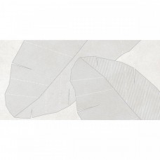 Декор матовая Караван OS/A368/48038R бланко Матовый Обрезной 80x40 10мм  белый Laparet