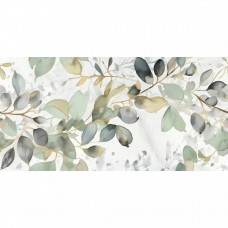 Декор глянцевая Элис OS/A397/48000R бланко Глянцевый Обрезной 80x40 10мм  белый Laparet