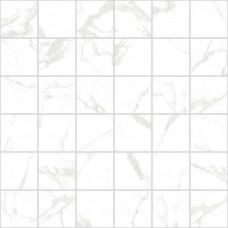 Мозаика глянцевая Метрополь MM13161 бианко 30x30 9мм  белый Laparet