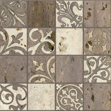 Декор матовая Травертино 3064-0002 Многоцветный 60x20 10мм  коричневый Lasselsberger Ceramics