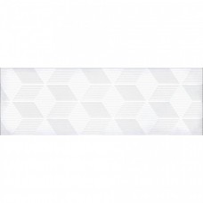 Декор глянцевая Парижанка 1664-0184 Гексагон белый 60x20 9мм  Lasselsberger Ceramics