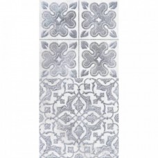 Декор матовая Кампанилья 1641-0094 2 серый 40x20 8мм  Lasselsberger Ceramics