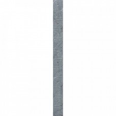 Бордюр матовая Кампанилья 1504-0154 серый 40x4 8мм  Lasselsberger Ceramics