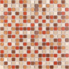 Мозаика глянцевая Naturelle 4 Istanbul (1.5x1.5) 31x31 4мм  бежевый LeeDo