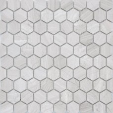 Мозаика матовая Pietrine Hexagonal Travertino Silver Mat Hex (1.8x3) 31x29 6мм серый LeeDo Мозаика матовая Pietrine Hexagonal Travertino Silver Mat Hex (1.8x3) 31x29 6мм серый LeeDo