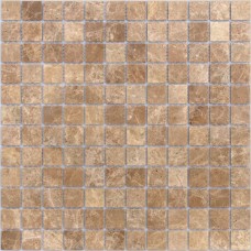 Мозаика полированная Pietrine 4 Emperador Light Pol (2.3x2.3) 30x30 4мм  коричневый LeeDo