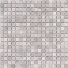 Мозаика матовая Pietrine 4 Travertino Silver Mat (1.5x1.5) 31x31 4мм  серый LeeDo
