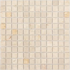 Мозаика матовая Pietrine 4 Botticino Mat (2.3x2.3) 30x30 4мм  бежевый LeeDo