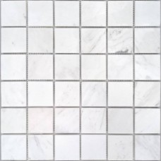 Мозаика полированная Pietrine 7 Dolomiti Bianco Pol (4.8x4.8) 31x31 7мм  белый LeeDo