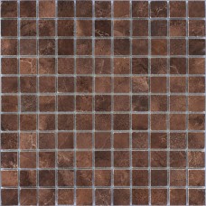 Мозаика полированная Venezia Brown Pol (2.3x2.3) 30x30 10мм  коричневый LeeDo