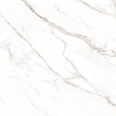 Керамогранит полированная Glossy Statuario Alaska 80x80 9мм  белый Maimoon