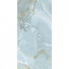 Керамогранит полированная High Glossy Opera Onyx Sky 160x80 9мм  бирюзовый Maimoon