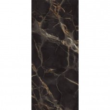Керамогранит матовая Slabs Macabus Gold Matt 280x120 6мм  черный Maimoon