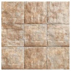 Керамическая плитка сатинированная Mandala Brown 20x20 9мм  коричневый Mainzu