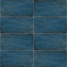 Керамическая плитка глянцевая Catania Blu 30x15 9мм  синий Mainzu