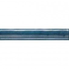 Бордюр глянцевая Catania Moldura Blu 30x5 9мм  синий Mainzu