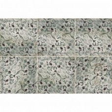 Декор сатинированная Livorno PT02475 Decor Savona 20x20 10мм  зеленый Mainzu