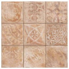 Декор сатинированная Forli PT02508 Teano 20x20 9мм  коричневый Mainzu